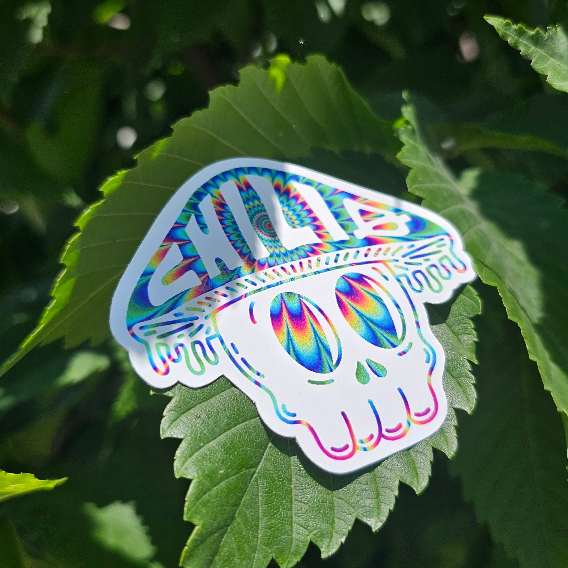 sticker pack - skullshroom - 5x
